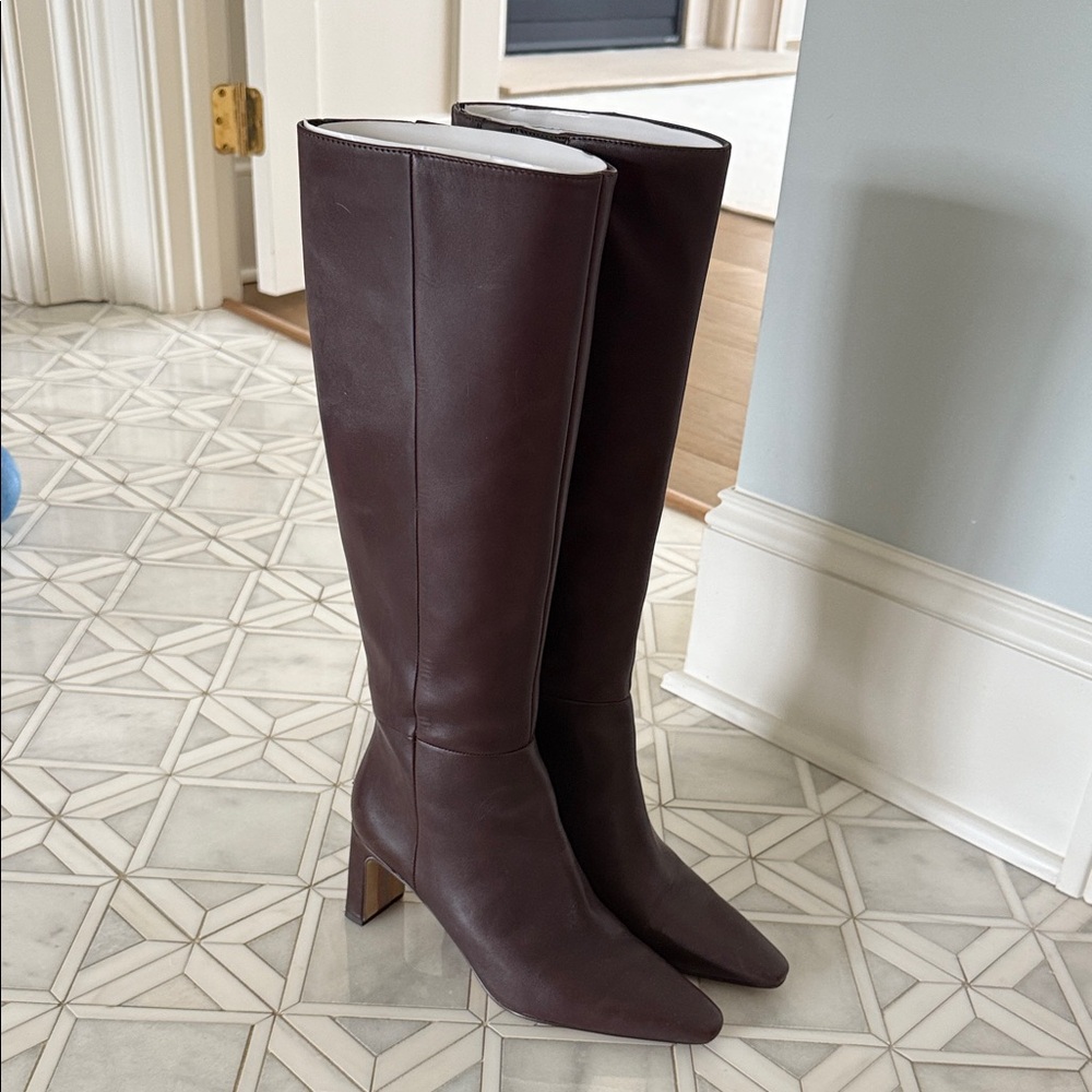 Sam Edelman Dark Brown Heeled Boots